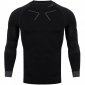 Bluza termoaktywna męska Alpinus Tactical Base Layer czarno-szara GT43219 