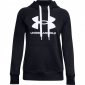 Bluza damska Under Armour Rival Fleece Logo Hoodie głęboka czerń 1356318 001 