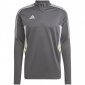 Bluza męska adidas Condivo 22 Training 1/2 zip szaro-biała HD2312 
