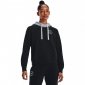 Bluza damska Under Armour Rival Fleece CB Hoodie czarna 1373031 001 