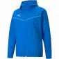 Kurtka męska Puma teamRISE All Weather Jacket niebieska 657396 02 