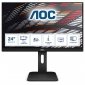 AOC P1 24P1 monitor komputerowy 60,5 cm (23.8) 1920 x 1080 px Full HD LED Czarny 