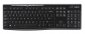 Klawiatura bezprzewodowa Logitech K270 RF Wireless QWERTZ Niemiecki Czarny 