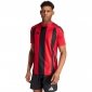 Koszulka męska adidas Striped 24 Jersey czerwono-czarna IW4556 L 