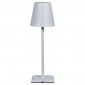 Techly I-LED LAMP-WH lampa stołowa Niewymienialne źródło światła 3 W E Biały 