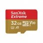 Karta pamięci SanDisk Extreme microSDHC 32GB 100/60 MB/s V30 A1 U3 4K (SDSQXAF-032G-GN6MA) 