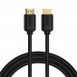 Kabel HDMI 2.0 Baseus, 4K 60Hz, 3D, HDR, 18Gbps, 2m (czarny) 