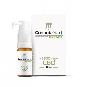 CannabiGold Terpenes+ 1500 mg CBD x 12 ml