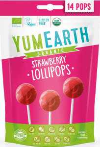YumEarth, Lizaki Truskawkowe (14szt) 87g EKO