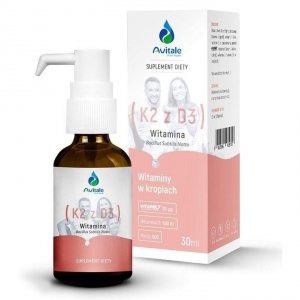 Krople Avitale K2+D3 500IU Olive 30 ml