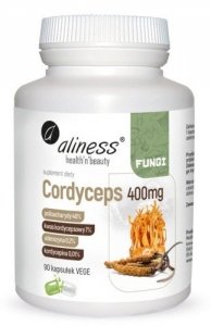 MEDICALINE Aliness Cordyceps 400 mg 90 kapsułek