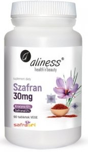 Aliness Szafran Safrasol 2%/10% 30 mg 90 tabletek