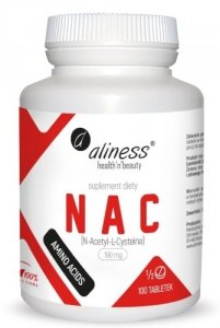 MEDICALINE Aliness NAC N-Acetyl L-Cysteina (1/2tab) 190mg x 100 tab