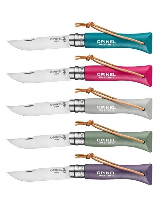 Opinel Nóż Colorama 06 Cloud rzemień 002202