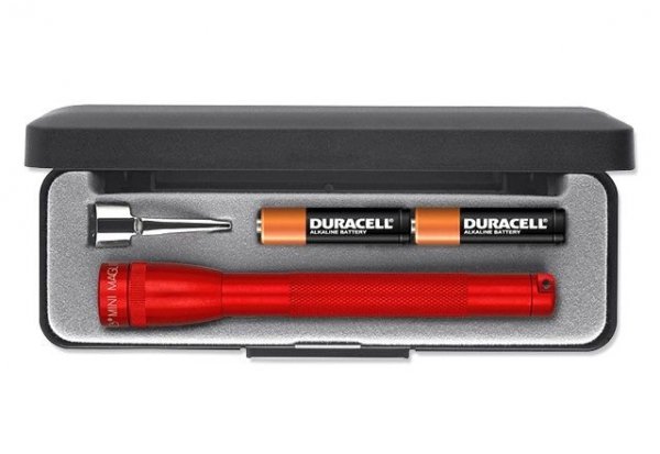 Latarka Maglite Mini AAA Czerwona M3A032