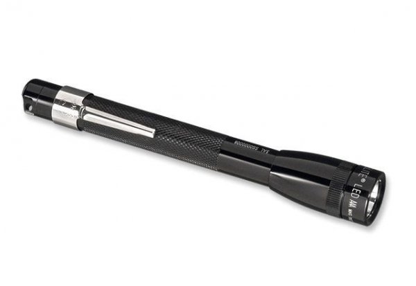 Latarka Mini Maglite LED Czarna + Nóż Gerber US1 - SP32TRK