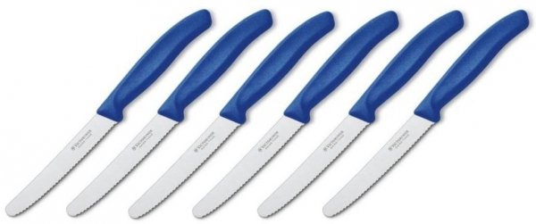 Zestaw 6 nóży uniwersalnych ząbkowanych 6.7832.6 Victorinox