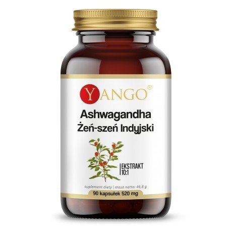 Yango Ashwagandha - ekstrakt 10:1 - 90 kaps