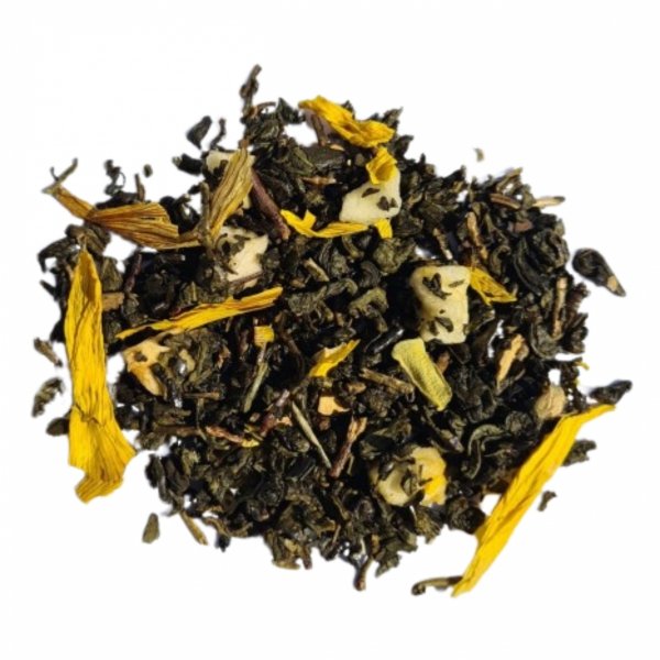 Zielona Herbata Aromatyzowana - Zielone Jabłko - Herbata Liściasta
