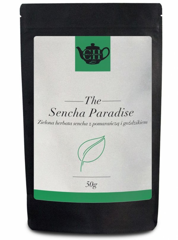 Japońska zielona herbata Sencha z pomarańczą i goździkiem 50g - Goździkowy Raj