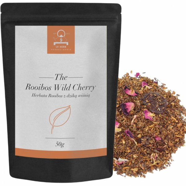 Herbata Czerwona Liściasta - Rooibos Wild Cherry
