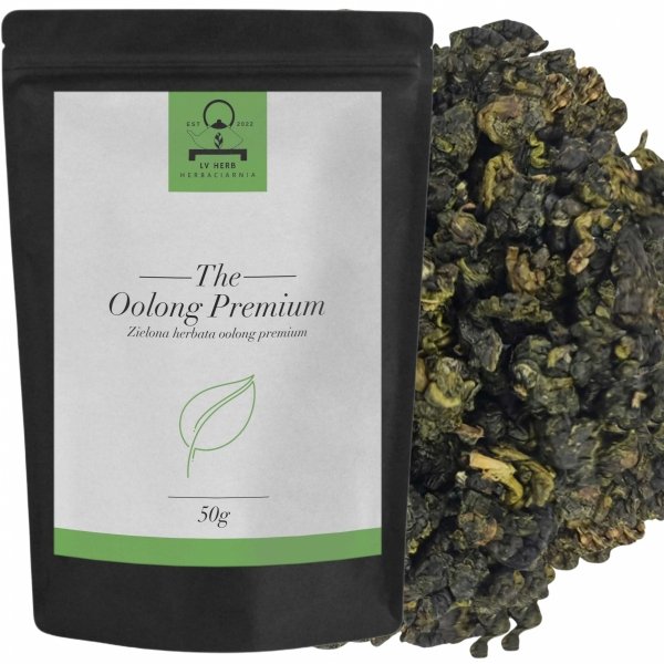 Zielona Herbata Oolong - Oolong Premium - Herbata Liściasta 50g