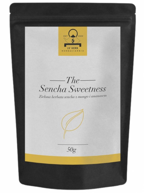 Zielona herbata Sencha z mango i ananasem 50g - Herbata liściasta &quot;Sencha Sweetness&quot;