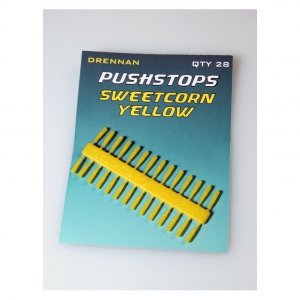 Stopery Drennan Pushstops - Sweetcorn Yellow. TGQSY000