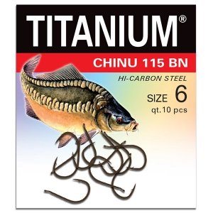Haczyk Titanium CHINU 115BN (10 szt.), rozm. 6