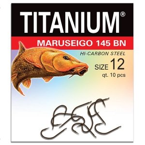 Haczyk Titanium MARUSEIGO 145BN (10 szt.), rozm. 12
