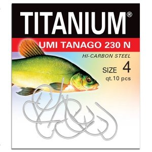 Haczyk Titanium UMI TANAGO 230N (10 szt.), rozm. 4