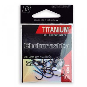 Haczyk Titanium Cheburashka 291BN (10 szt.), rozm. 2