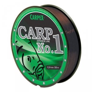 Żyłka Carpex Carp No.1 - 0.24mm/600m, ciemobrązowa