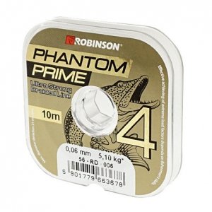 Plecionka Phantom Prime X4 0,22mm, 10m, ciemnozielona