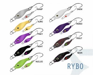 Wahadłówka Delphin RYBO 0.5g WAMP Hook #8 Snap 00