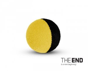 THE END ZIG RIG czarno żółte / 10ks 12mm