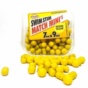 Wafters Dynamite Baits Swim Stim Match Minis Yellow 7mm/9mm
