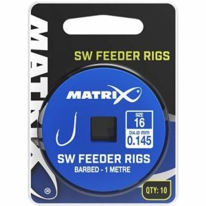 Przypony Matrix SW Feeder Rigs Barbed 1m - 18