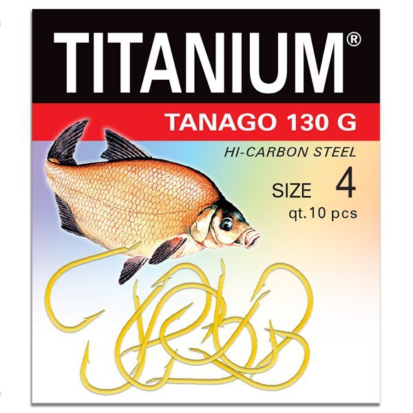 Haczyk Titanium TANAGO 130G (10 szt.), rozm. 4