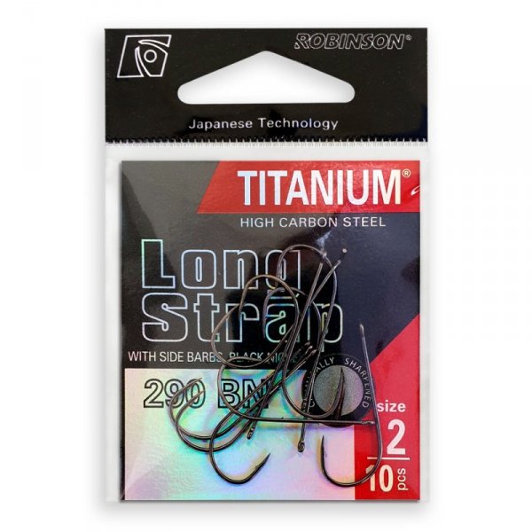 Haczyk Titanium Long Strap 290 (10 szt.), rozm. 10