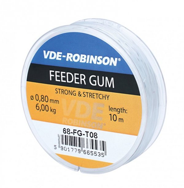FEEDER GUMA VDE-Robinson 0,80 mm - 6KG przezroczysta