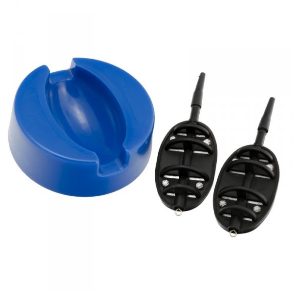 Zestaw method feeder GF, koszyk 2 x 30g, z plastikową formą