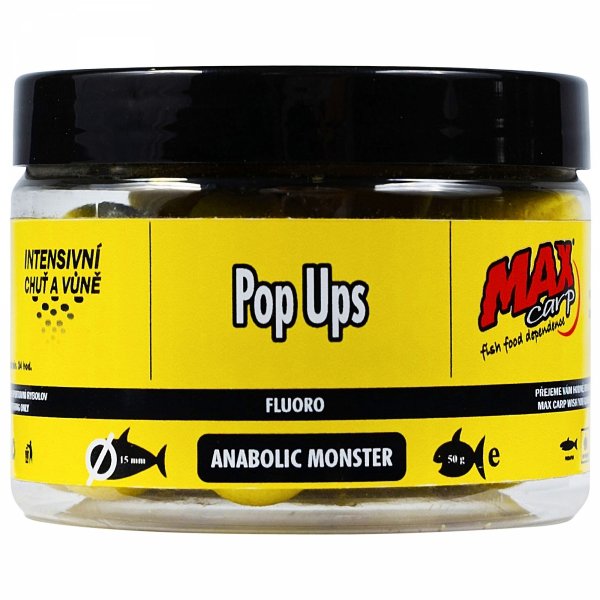 Kulki Pop-Up Fluo Max Carp Anabolic Monster 15mm