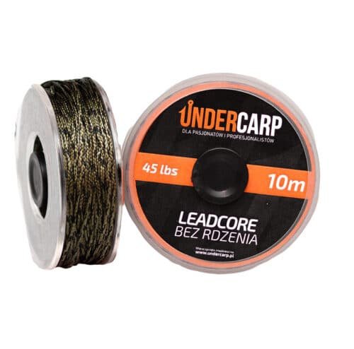 Leadcore bez rdzenia Under Carp 10 m/45 lbs – zielony