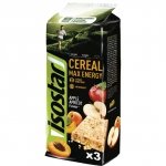 Isostar Cereal Max baton energetyczny (jabłko morela) - 3x55g