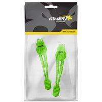 K1MERA Locklaces sznurówki (zielony neon /czarny) - 70cm