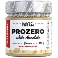 Nutrend DeNuts Cream Prozero White Chocolate krem orzechowy (biała czekolada) - 250g