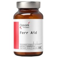 OstroVit Pharma Ferr Aid żelazo - 60 kaps.