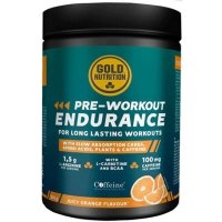 Gold Nutrition Pre-Workout Endurance napój przed treningiem (pomarańcza) - 300g