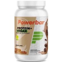 PowerBar Protein+ Vegan Immune Support  białko roślinne (kawa latte) - 570g